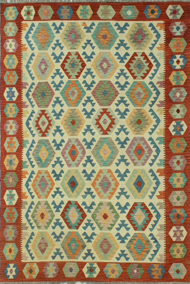 Sangat Kilim Zaland Ivory Rug