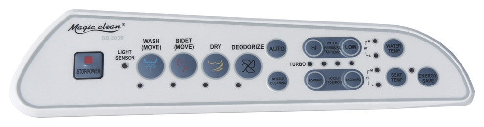 Magic Clean Bidet with Dryer, Round