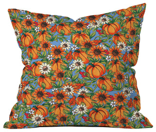 Aimee St Hill Pumpkin Harvest Throw Pillow, 16"x16"