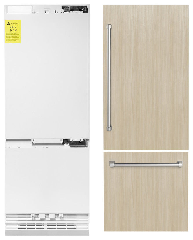 ZLINE 30" Panel Ready Built-In Refrigerator With Ice Maker RBIV-30