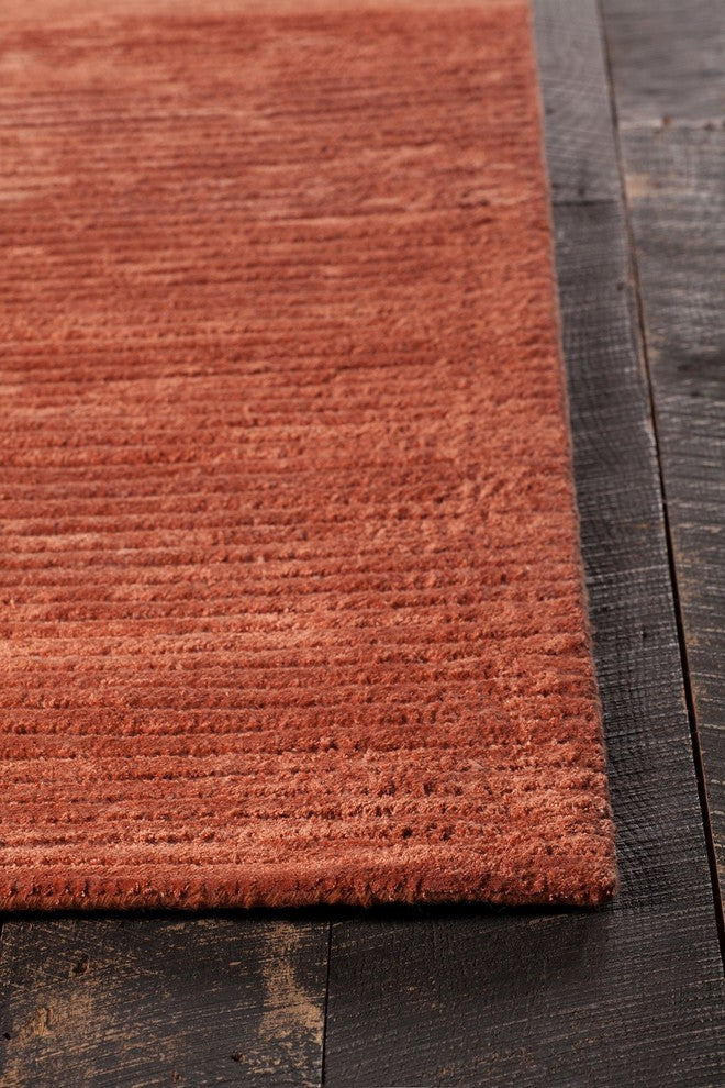 Angelo Contemporary Area Rug, Orange, 7'9"x10'6"