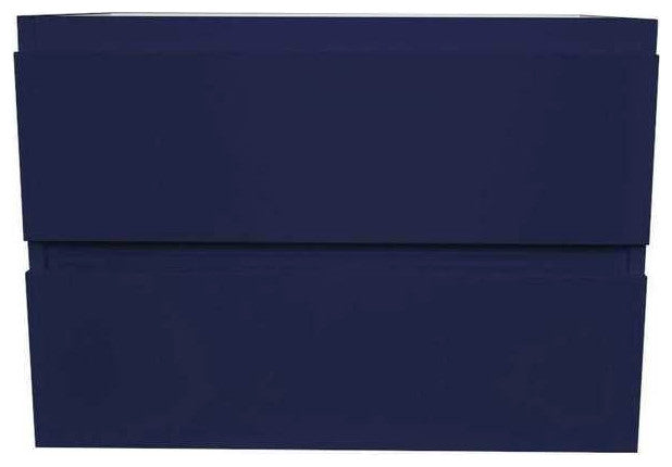 Salt 18Dx30" Floating Bathroom Vanity, Cabinet Only, Navy