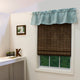 Cordless Cocoa Dockside Flatstick Bamboo Roman Shade, 35"x64"