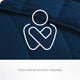 Bare Home Weighted Blanket, Cotton Dark Blue, 60"x80", 17lb