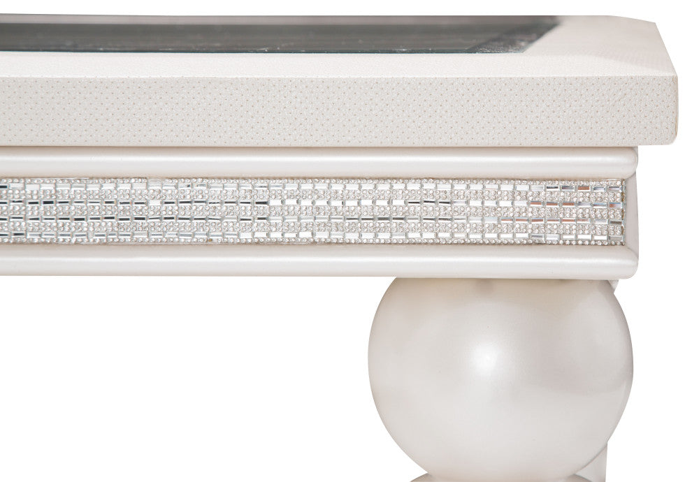 Glimmering Heights Rectangular Dining Table - Ivory