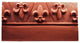 Fleur de lis Edging Stone Mold