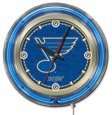 St Louis Blues Neon Clock