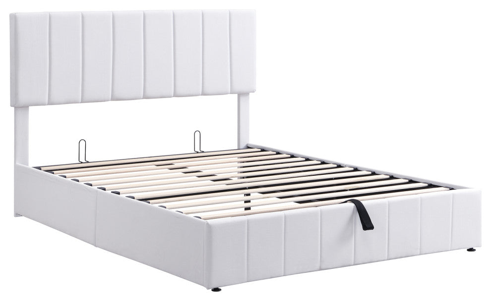 Gewnee Queen size Upholstered Platform bed