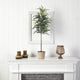 3.5' Winnipeg Artificial Pine Tree, Decorative Planter