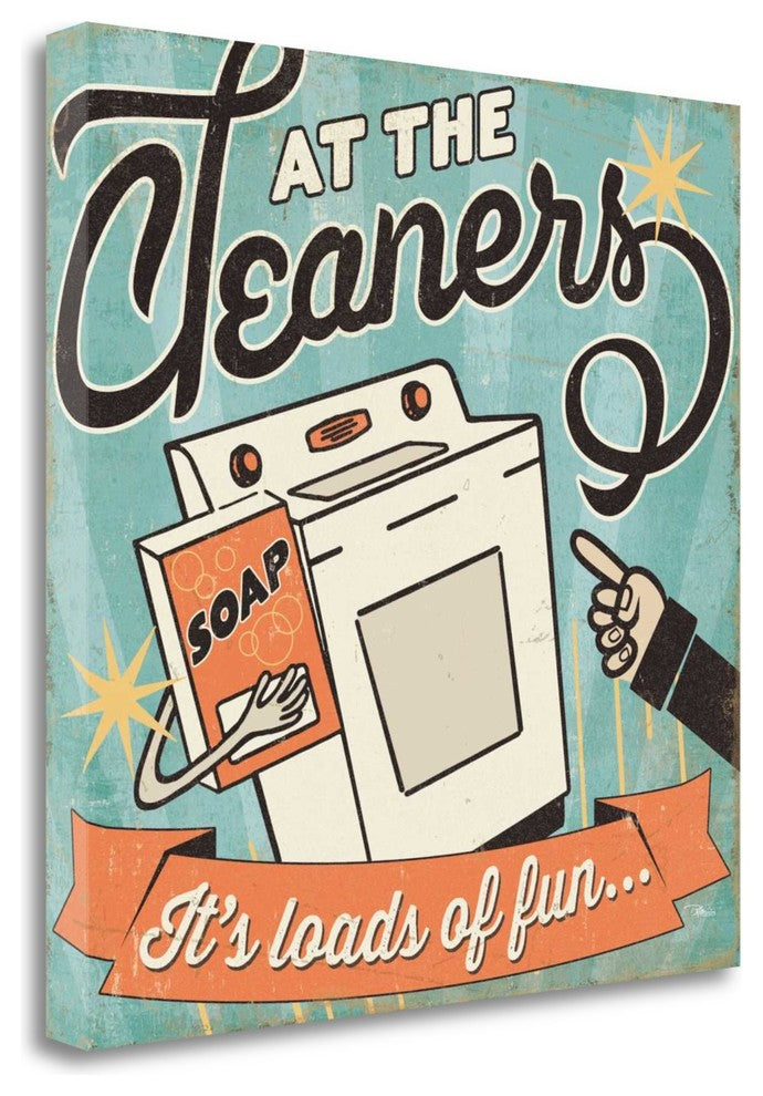 "The Cleaners II" By Pela Studio, Giclee Print on Gallery Wrap Canvas