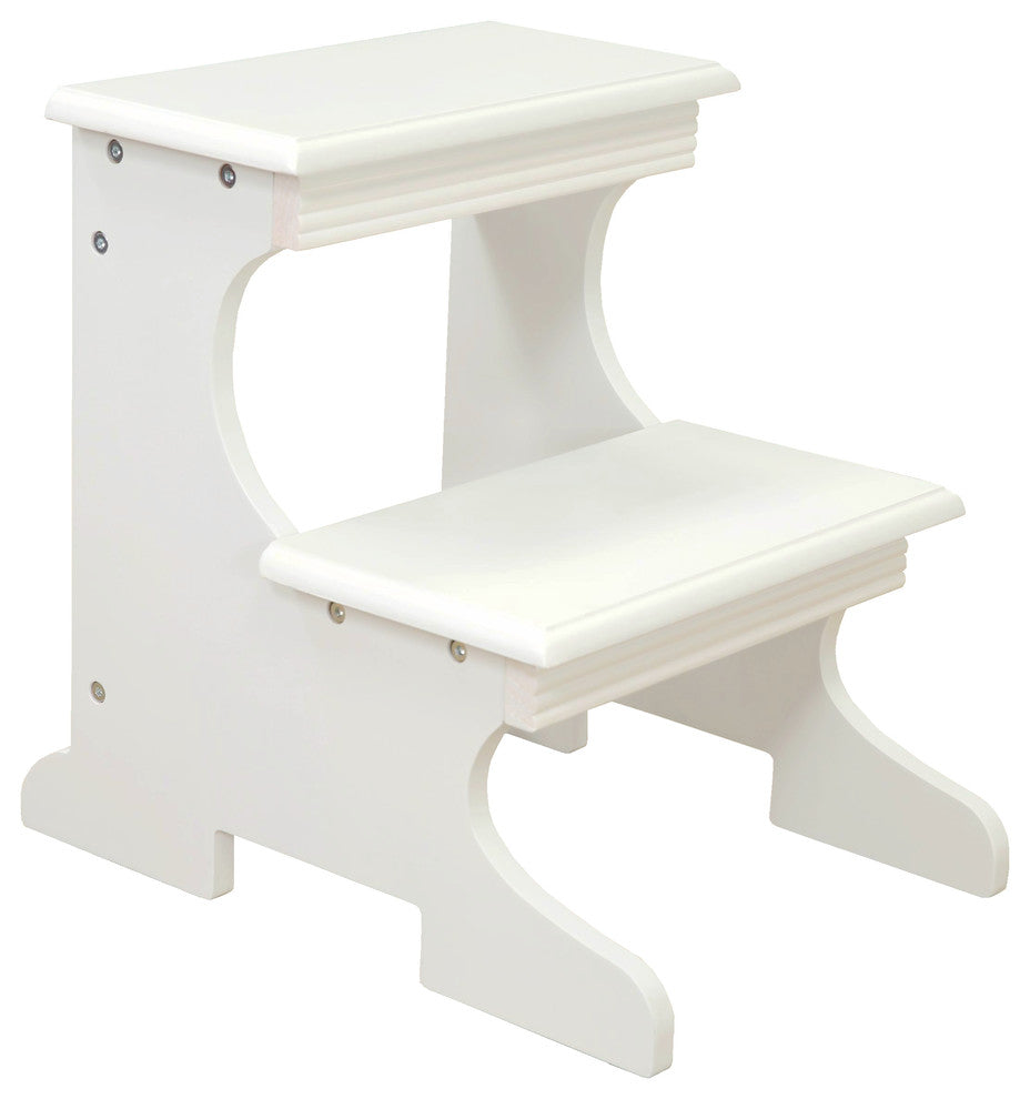 Step Stool, White