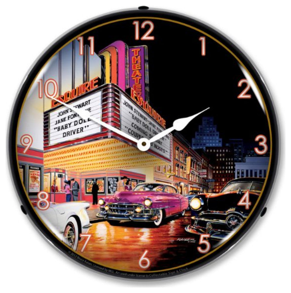 MGL1209401 Esquire Theatre Clock