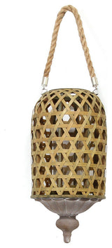 Hanging Bamboo Woven Lantern