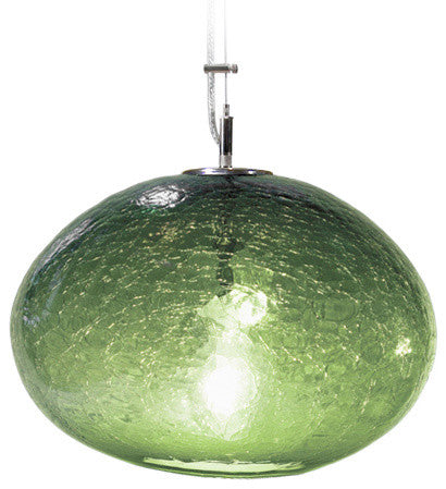 Orbit Pendant, The Boa Collection, Emerald