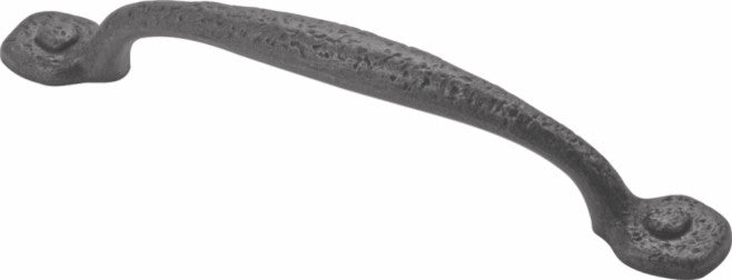 Belwith Hickory 8 In. Refined Rustic Black Iron Appliance Pull P3006-BI Hardware