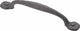 Belwith Hickory 8 In. Refined Rustic Black Iron Appliance Pull P3006-BI Hardware