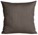 Sterling Pillow, Charcoal, Polyester Insert