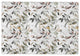 Ninola Design Watercolor Leaves Green gray Area Rug