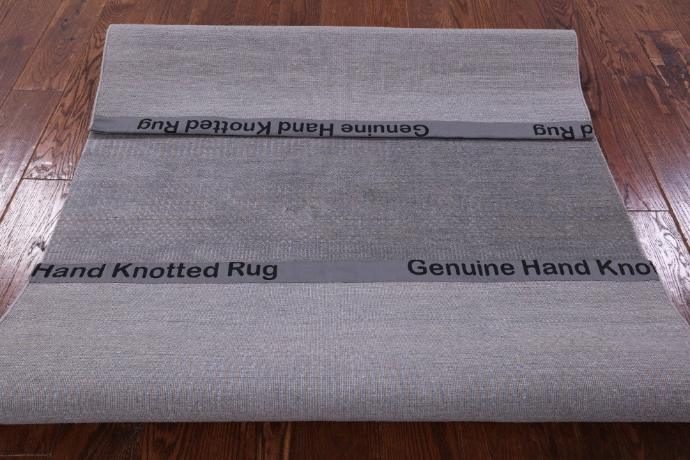 Handmade Savannah Grass Wool and Silk Rug 3' 11" X 6' 2" Q11545