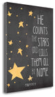 "He Counts The Stars" By Jo Moulton, Giclee Print on Gallery Wrap Canvas