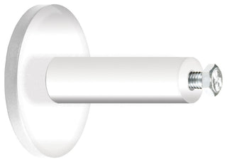 Nexgen Non-Telescoping Aluminum Traverse Rod With Endcap, Silver, 96