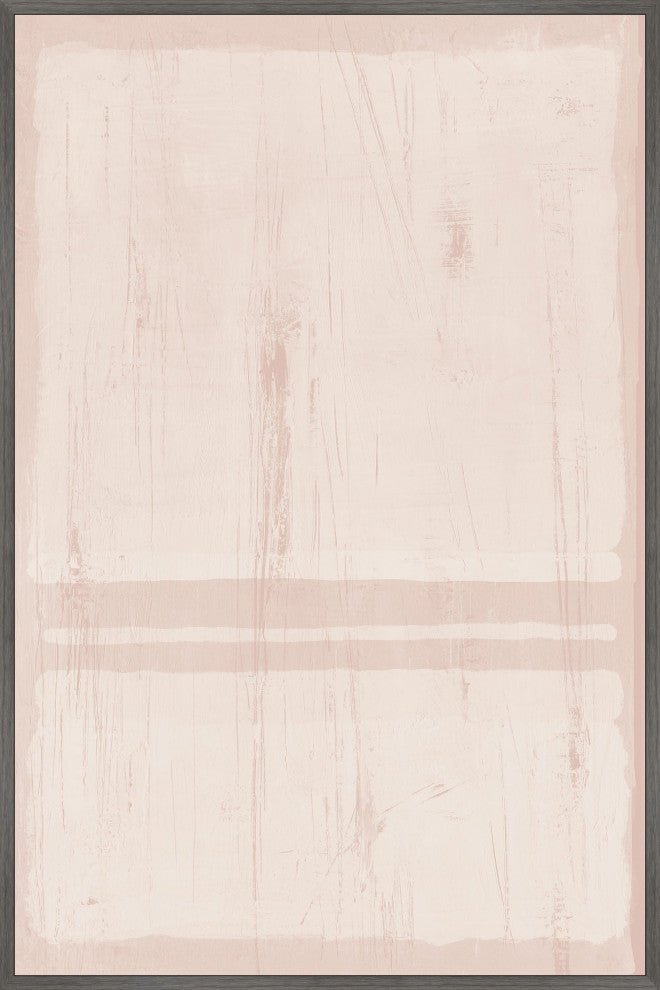 "Double Lane" Floater Framed Painting Print on Canvas, 20x30