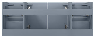 Geneva Transitional Dark Grey 48" Vanity Cabinet Only