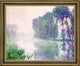Gustave Loiseau Fog, Morning Effect Framed Premium Canvas Print, 20"x25"