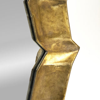 Elisha Mirror, Distressed Gold