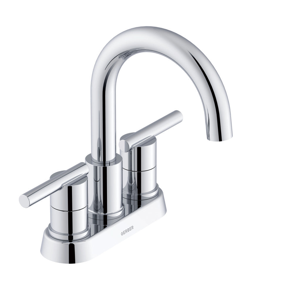 Parma 2H Centerset Bath Faucet, Metal Touch Down Drain 1.2gpm, Chrome