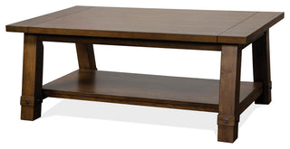 Riverside Furniture Windridge Angled Leg Coffee Table