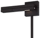 Flip LED Swing Arm Wall Lamp In Black