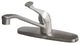 Kingston Brass Single-Handle Centerset Kitchen Faucet, Brushed Nickel