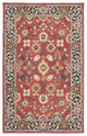 HomeRoots 10'x13' Red and Blue Bohemian Designs Indoor Rug