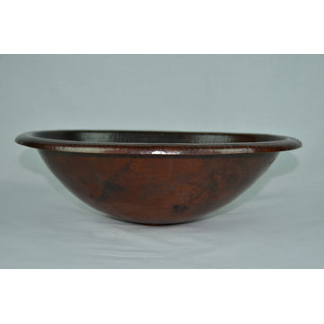 Star Top Mount Hand Made Copper Sink
