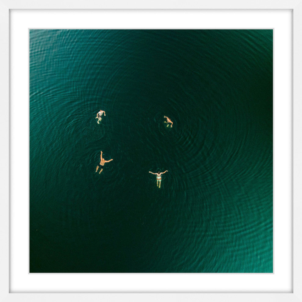 "Floating" Framed Print by Karolis Janulis