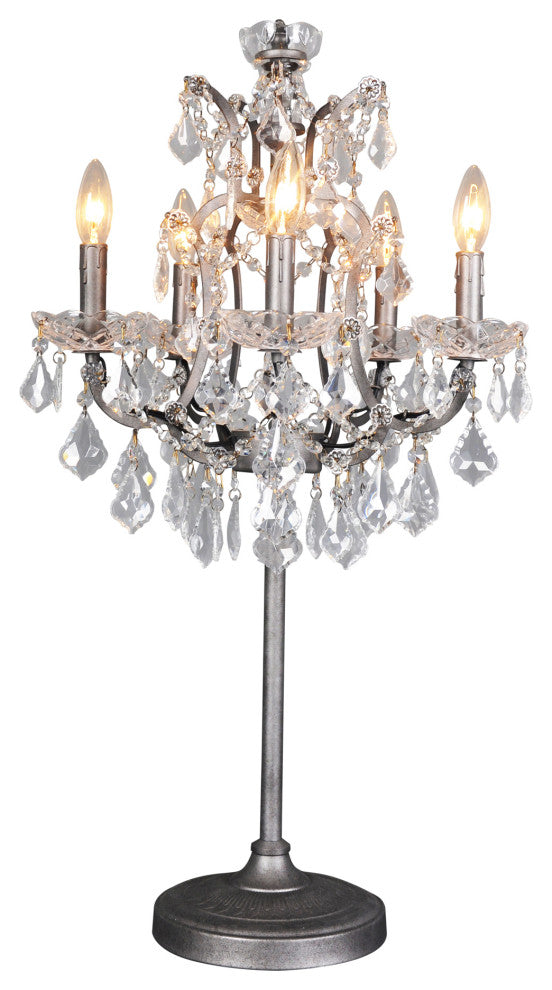 Retro Luisa Table Lamp - Clear