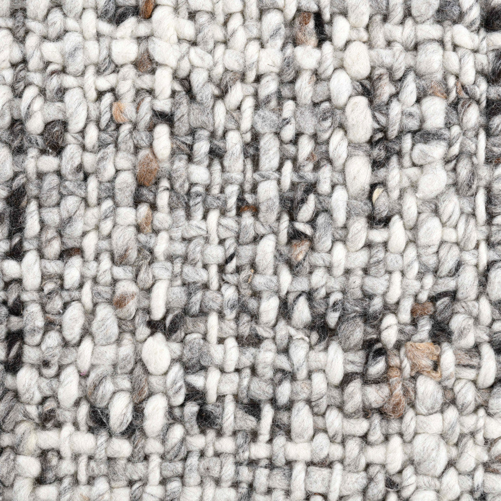 Lynwood Wool Area Rug by Kosas Home, Gray, 9x12