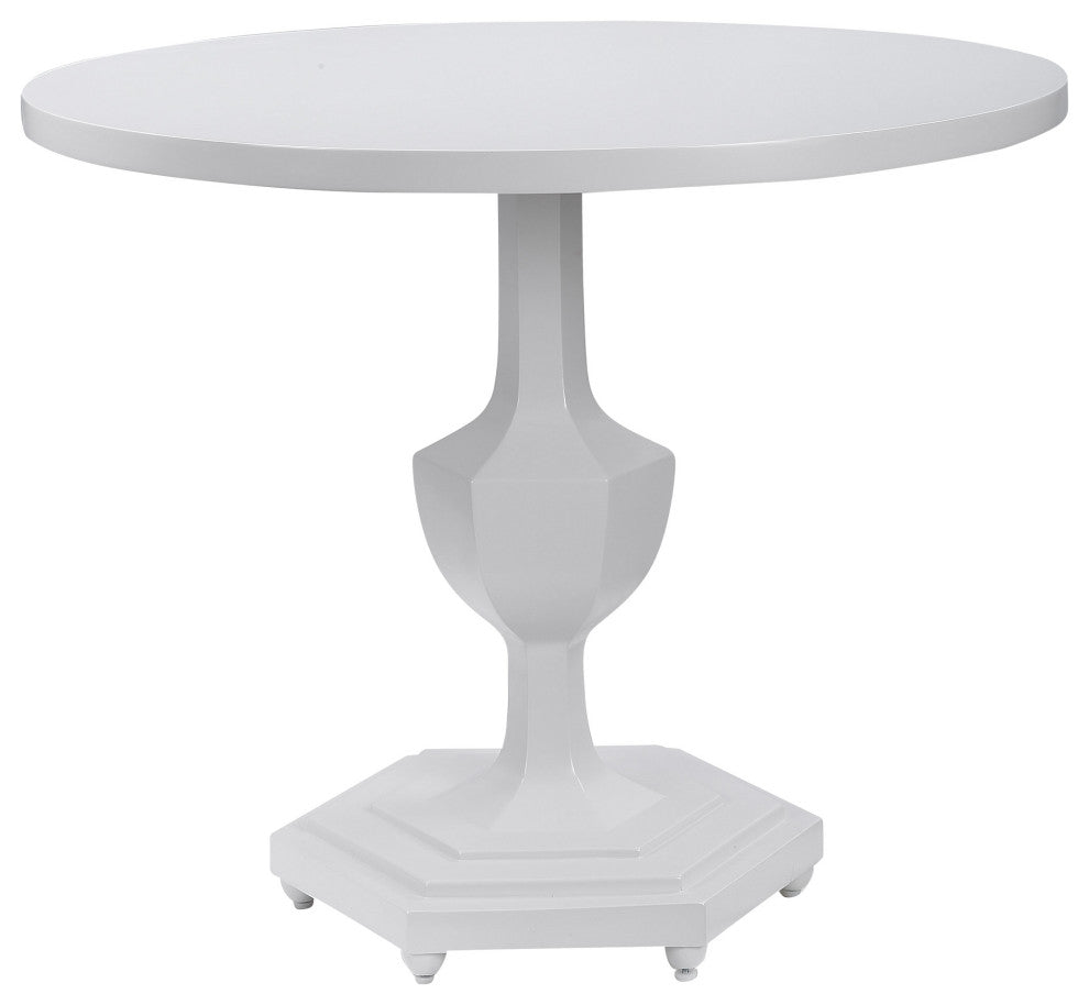 Uttermost Kabarda White Foyer Table