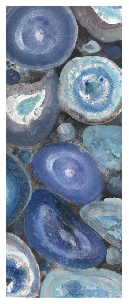 "Stone Circles Panel I" Digital Paper Print by Albena Hristova, 32"x77"
