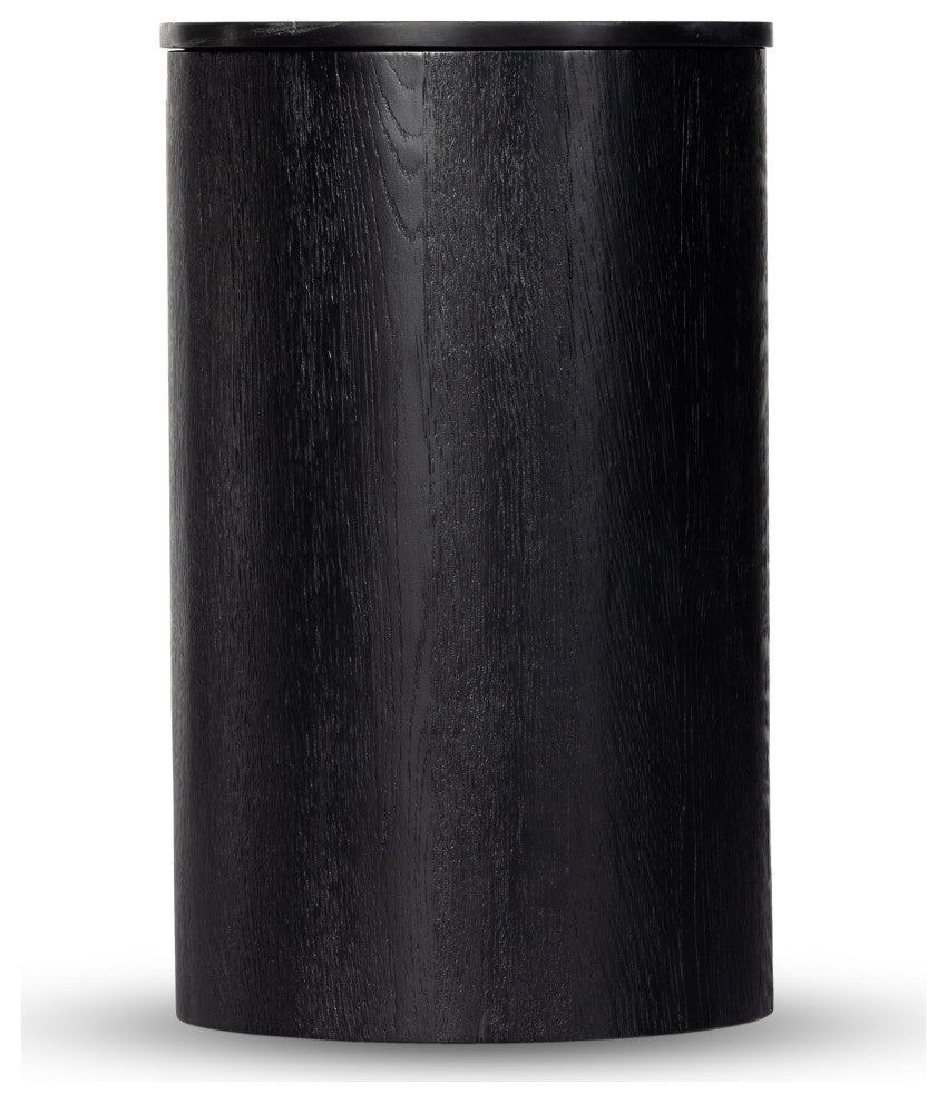 Giovani Media Console-Black Marble