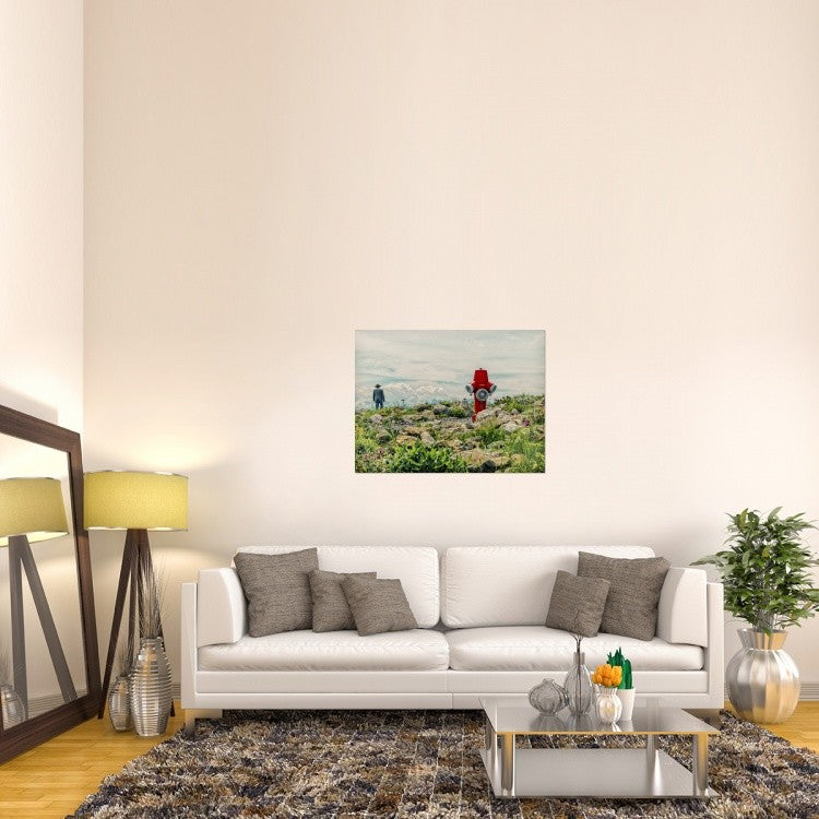 "Homesick" Stretched Canvas Giclee by Ambra, 40x30"
