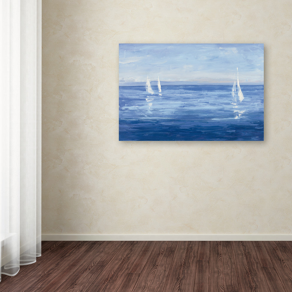 Julia Purinton 'Open Sail' Canvas Art, 30" x 47"