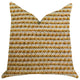 Hamilton Braid Brown Tones Luxury Throw Pillow, 24"x24"
