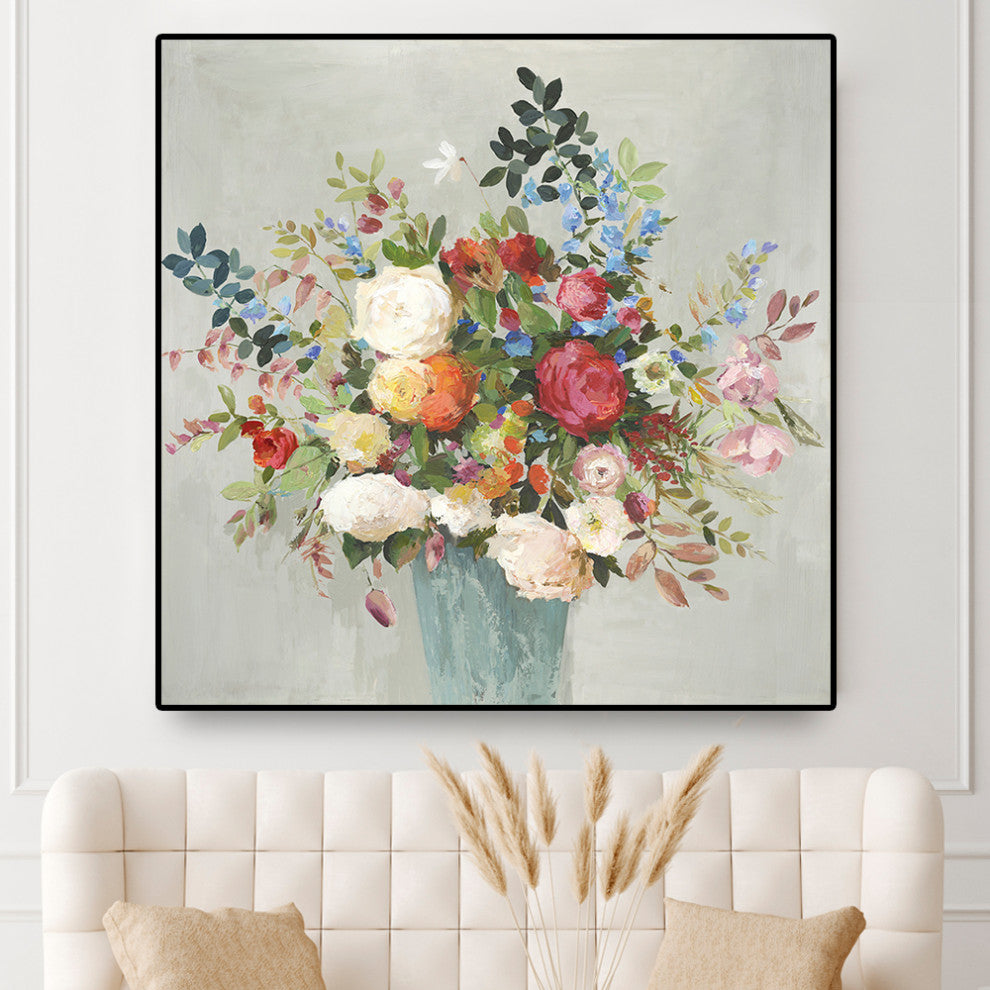 "Grande" Oversized Framed Canvas, 45" x 45"