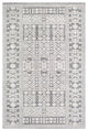 Surya Ariana RIA-2305 4'3"x5'11" Rug, White/Medium Gray/Taupe/Charcoal