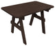 Pressure Treated Pine Traditional Picnic Table, Walnut Stain, 5 Foot, With Umbrella Hole