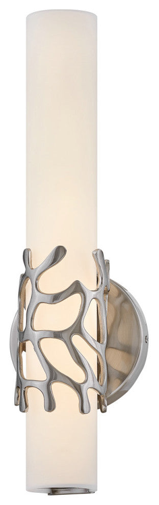 Hinkley Lyra Medium Led Sconce, Brushed Nickel