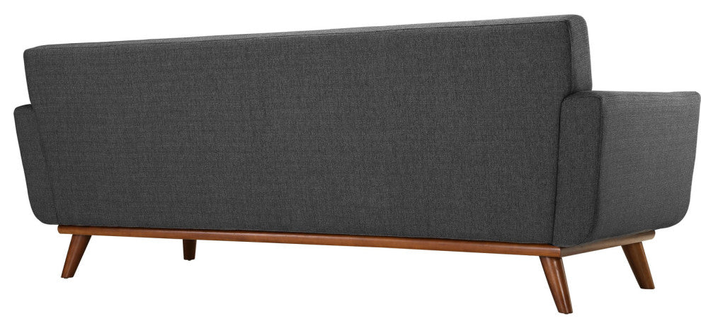 Modway Engage Loveseat and Sofa Set of 2, Gray