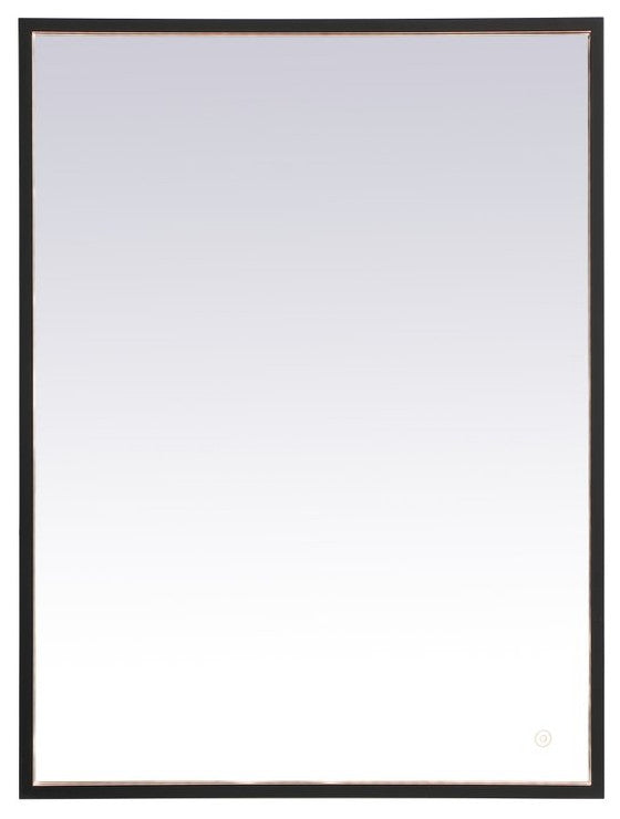 Modern Black Led Mirror